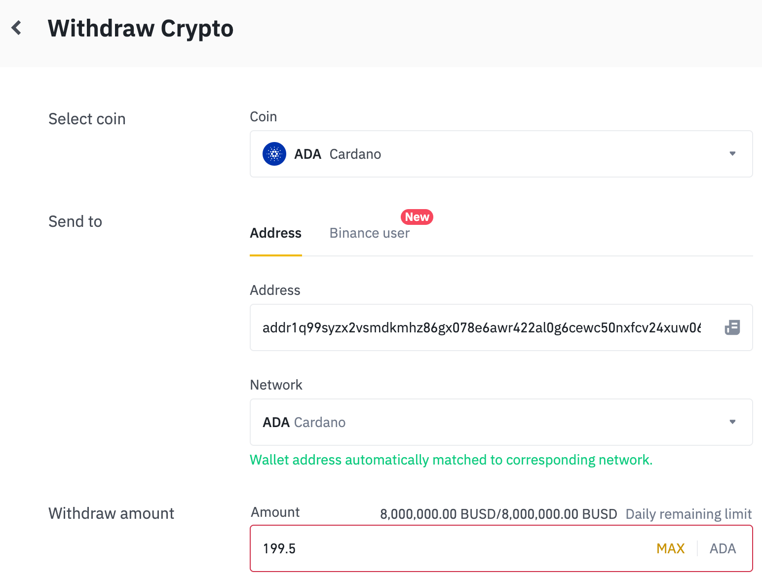 Binance Setup